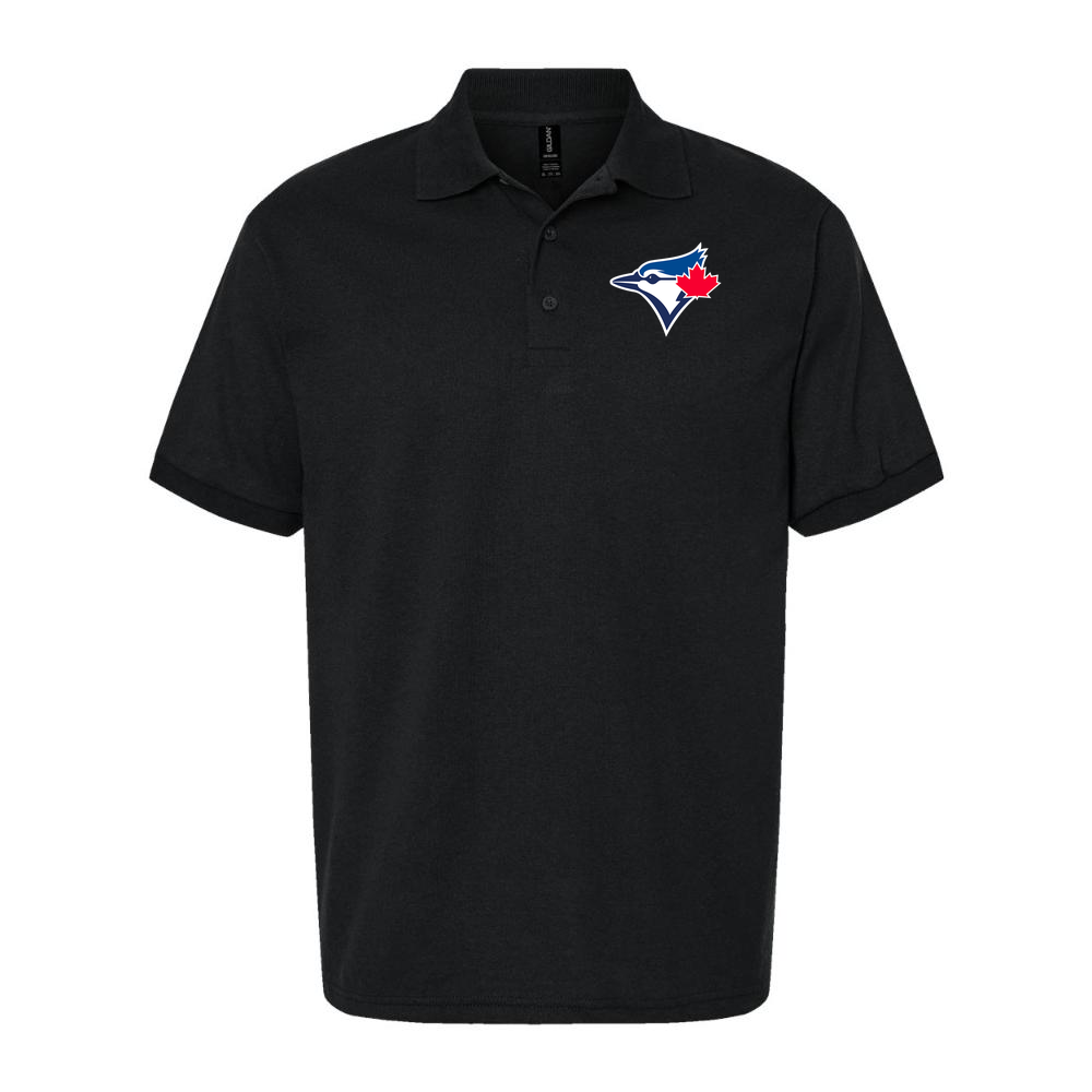 Men's Toronto Blue Jays Dry Blend Polo - Black