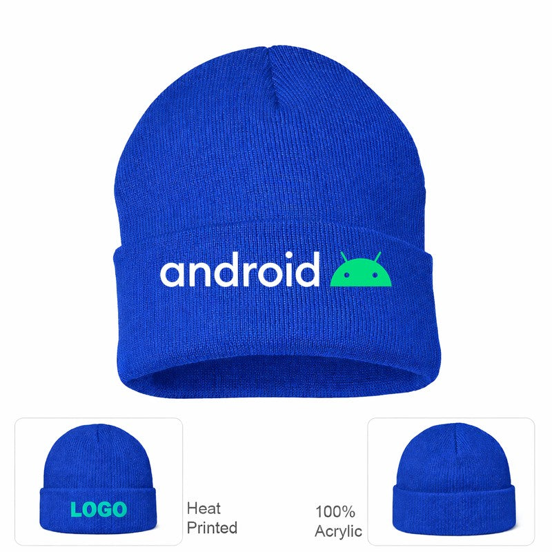 Android White Snapback Hat