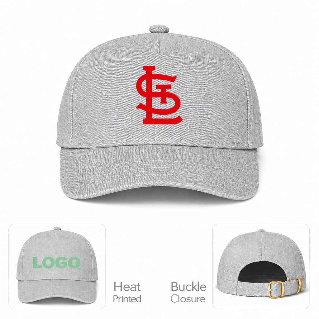 MLB St. Louis Cardinals Baseball Cap Hat - Gray