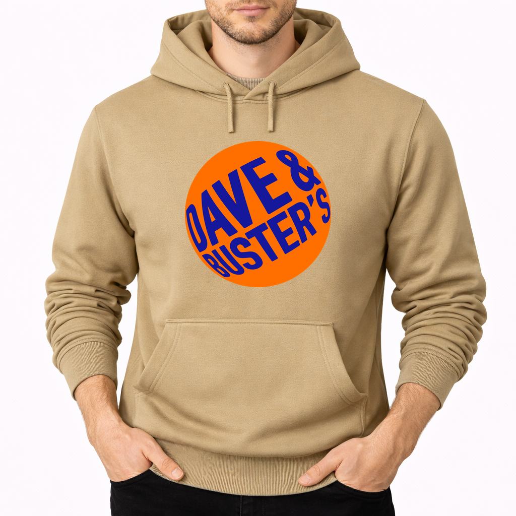 Men's Dave Buster S Pullover Hoodie - Tan
