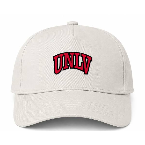 UNLV Rebels Logo Beige Dad Baseball Cap Hat