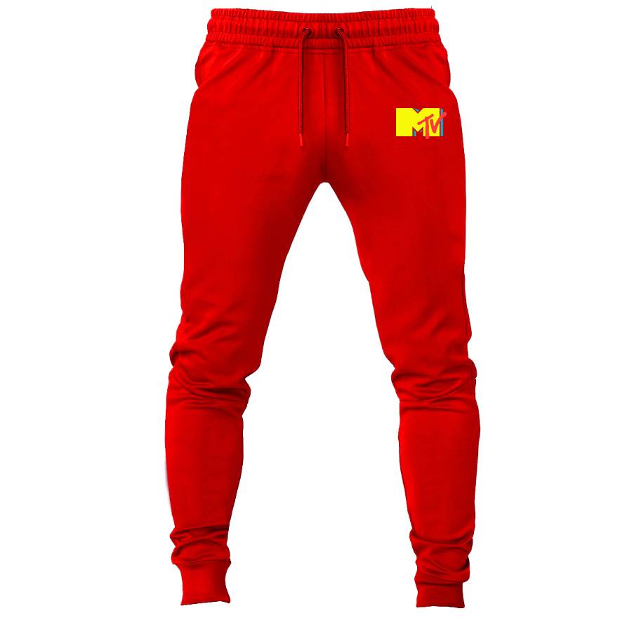 Mtv joggers sweatpants - Red