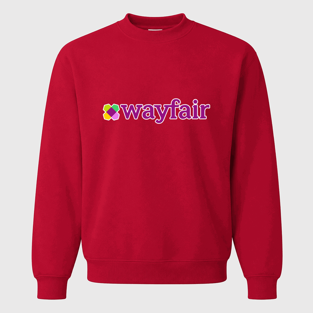 Men's Wayfair Crewneck Sweatshirt - Red