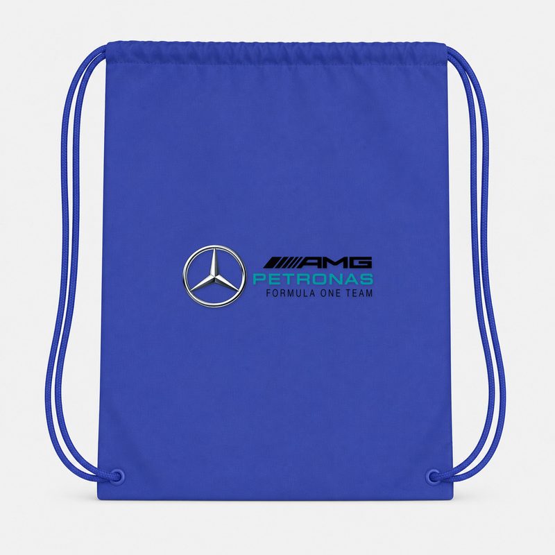 Mercedes AMG Petronas Formula One Team Drawstring Bag - Blue