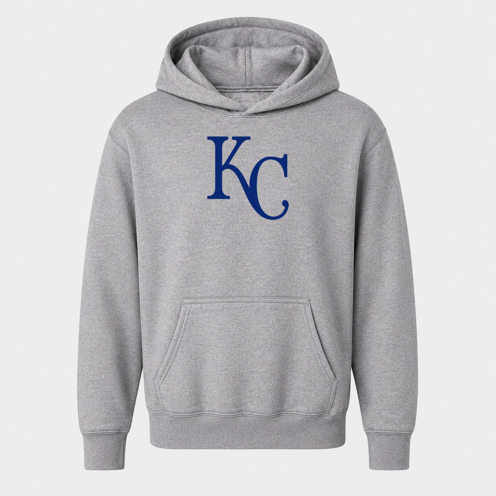 Youth Kansas City Royals Pullover Hoodie - Gray