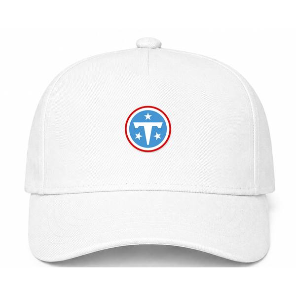 Tennessee Titans NFL Logo White Dad Baseball Cap Hat