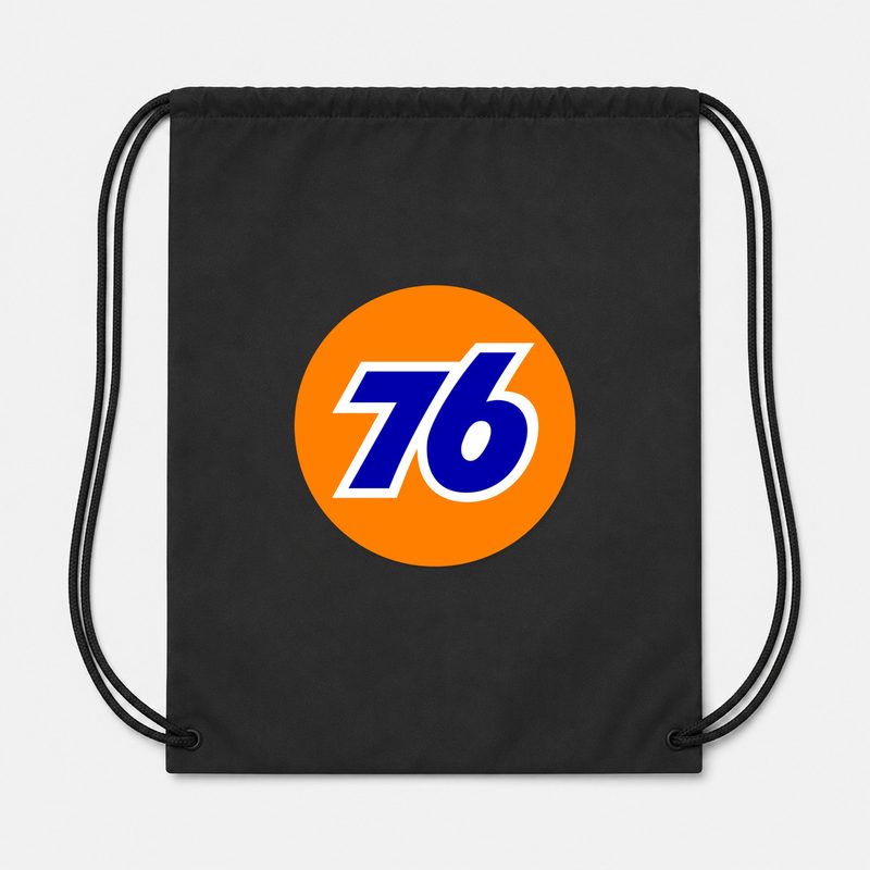 76 Drawstring Bag - Black