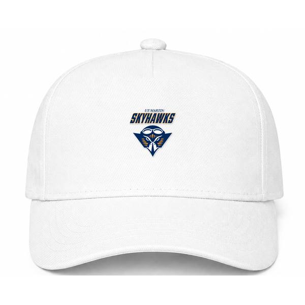 Tennessee Martin Skyhawks Logo Version 2 White Dad Baseball Cap Hat