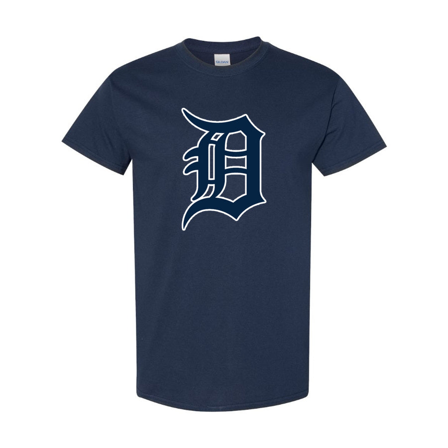 Men's Detroit Tigers Cotton T-Shirt - Navy