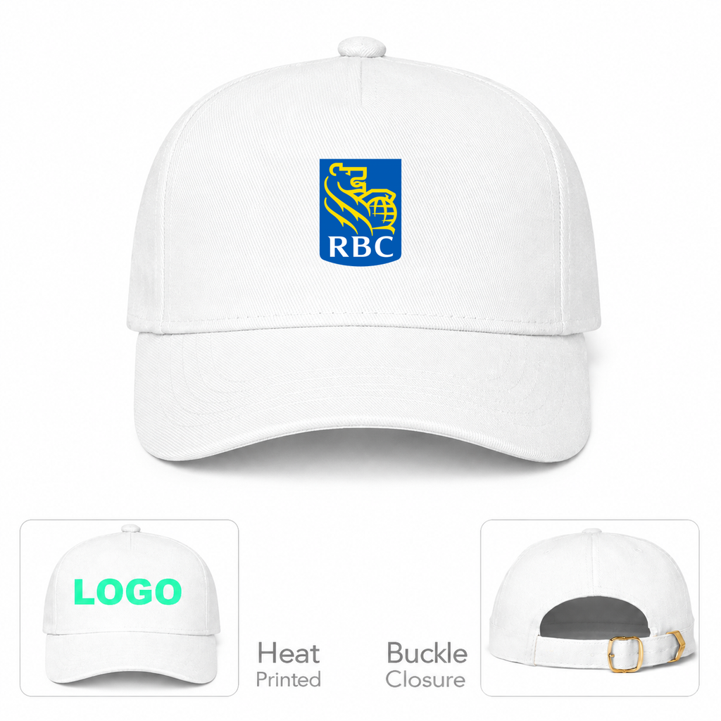 RBC White Dad Baseball Cap Hat