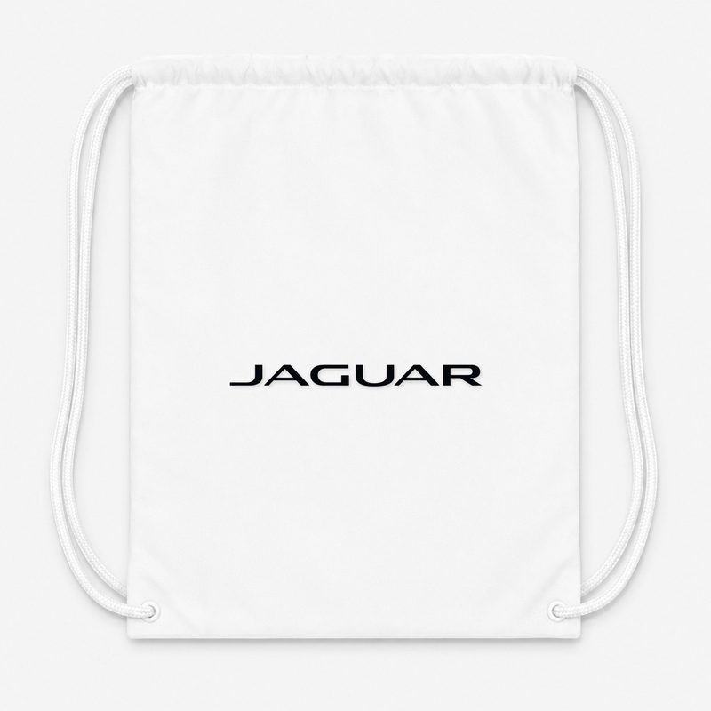 Jaguar Racing Drawstring Bag - White