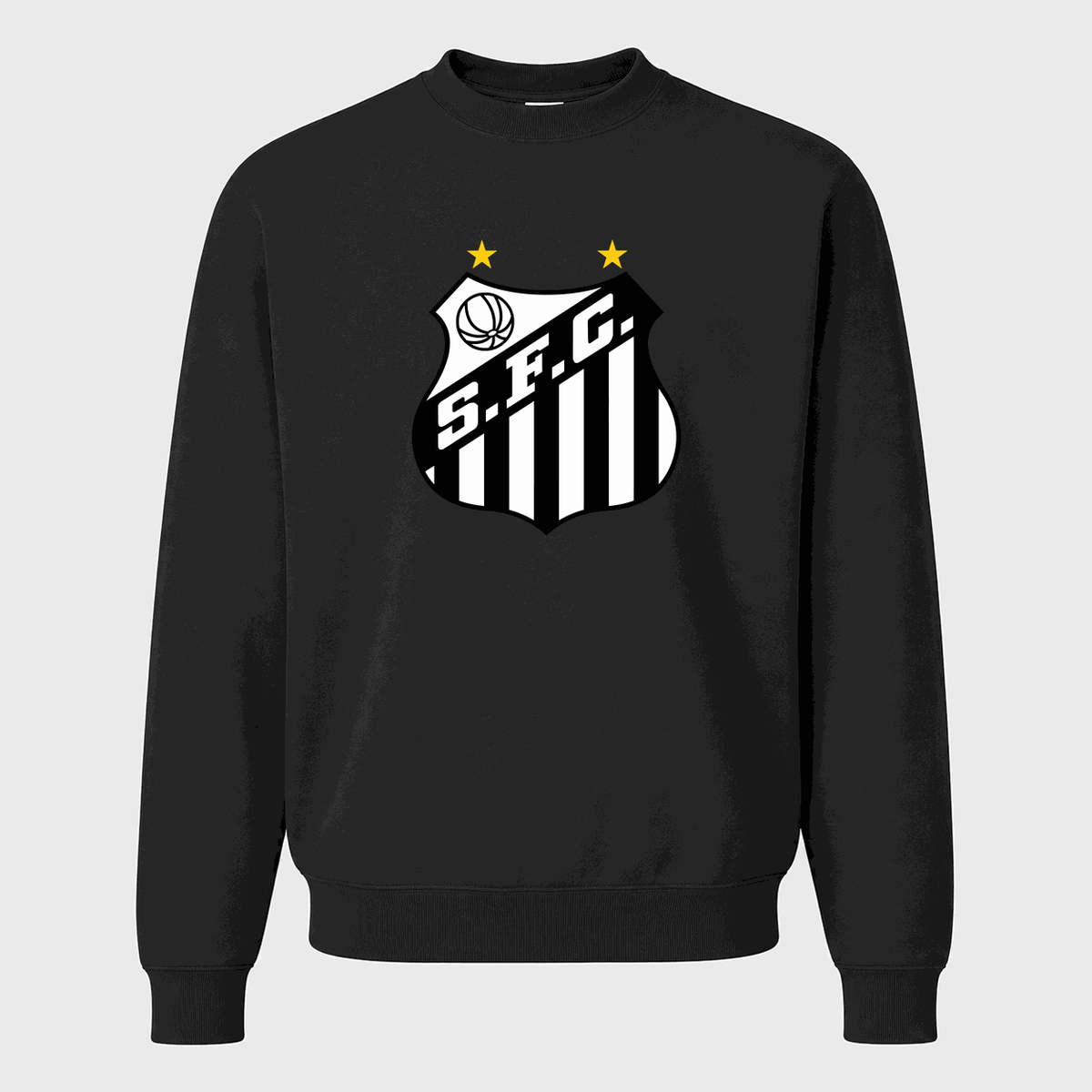 Men's Santos FC Crewneck Sweatshirt - Black