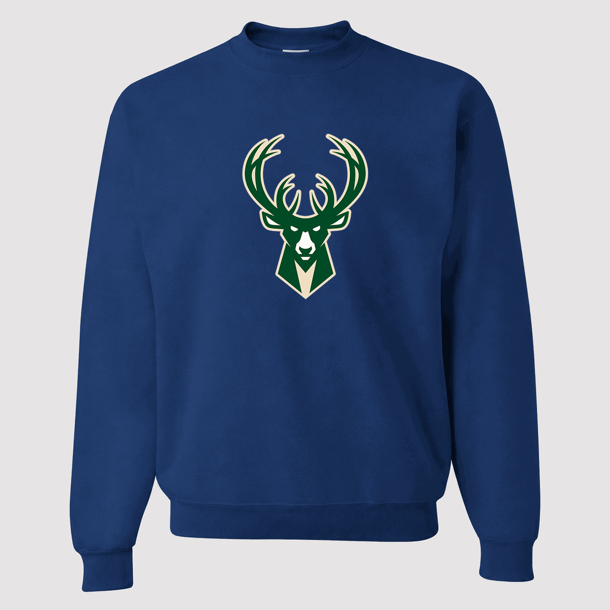 Men's Milwaukee Bucks Crewneck Sweatshirt - Blue