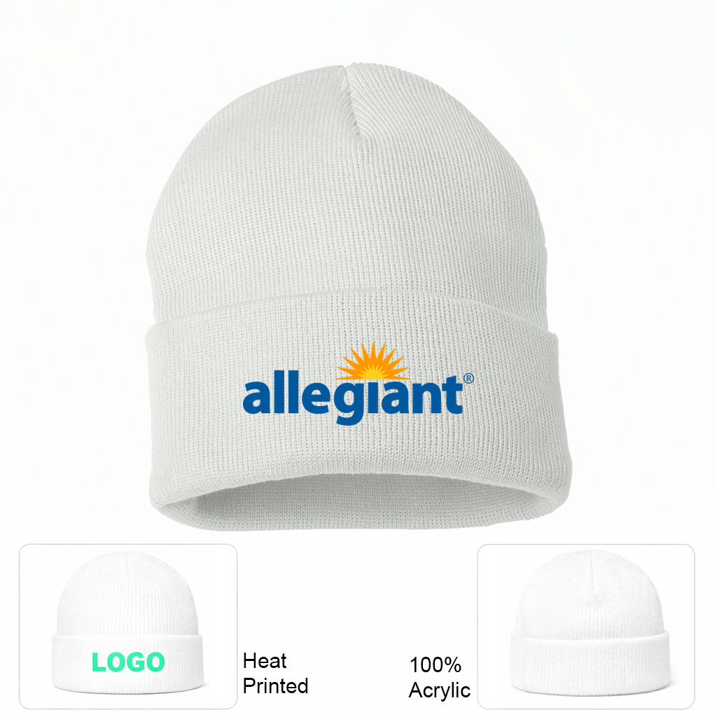Allegiant Air Beanie Hat - White