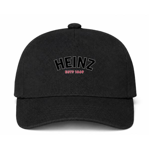 Heinz Logo Black Dad Baseball Cap Hat
