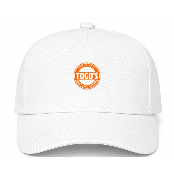 Togo's Logo White Dad Baseball Cap Hat