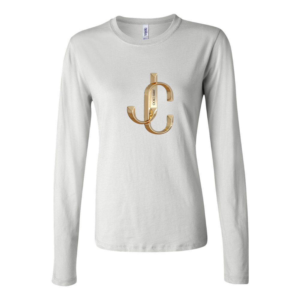 Women's Jimmy Choo Long Sleeve T-Shirt - White