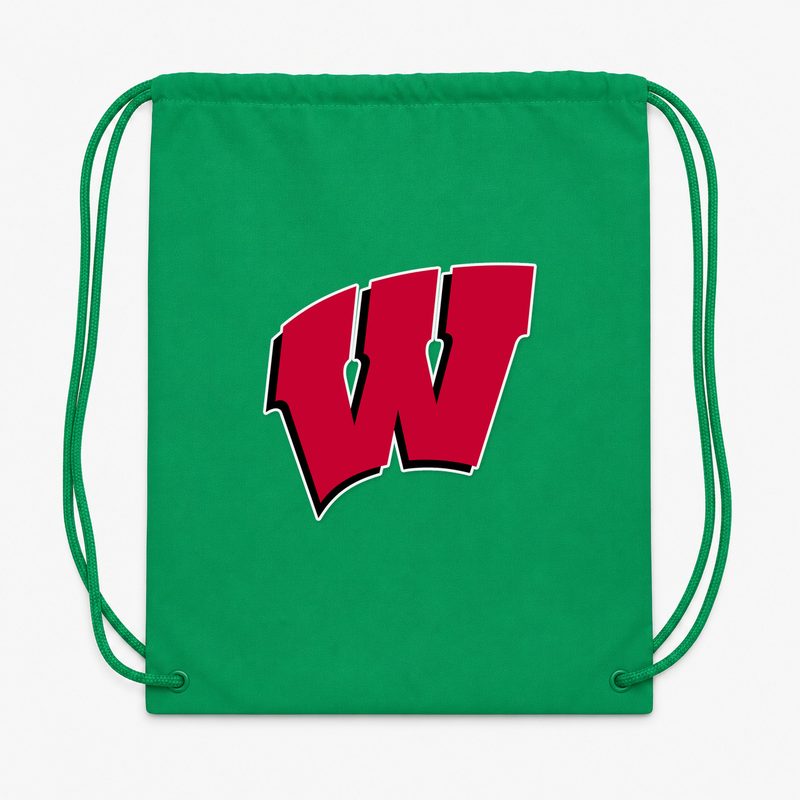Wisconsin Badgers Drawstring Bag - Green
