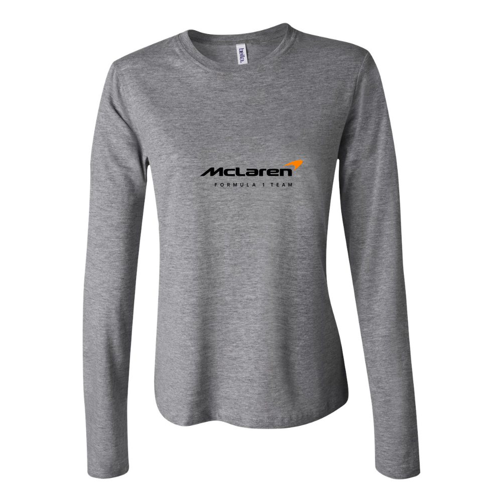 Women's McLaren Formula 1 Team Long Sleeve T-Shirt - Gray