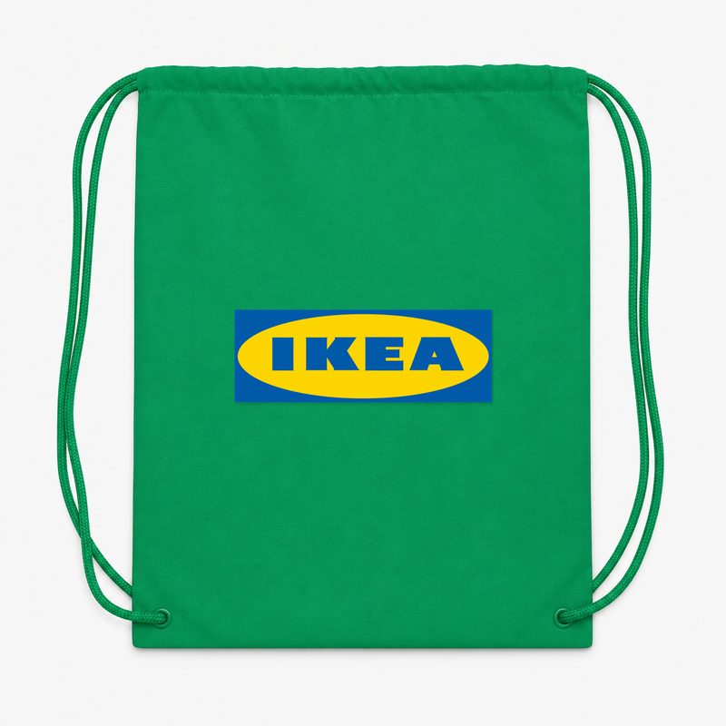 IKEA Drawstring Bag - Green