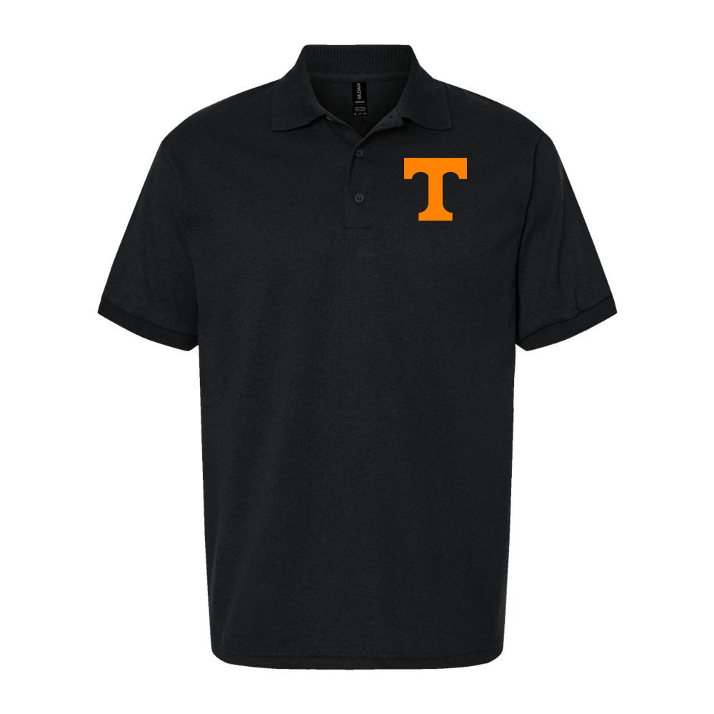 Men's Tennessee Volunteers Dry Blend Polo - Black