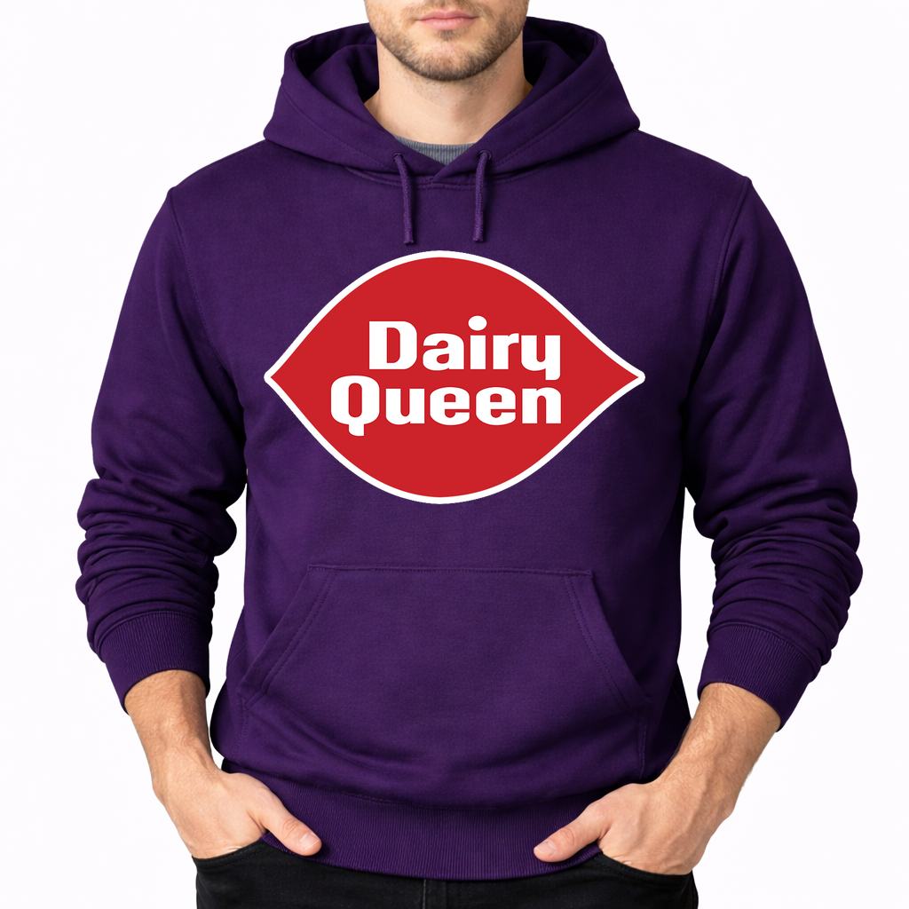 Men's Dairy Queen Pullover Hoodie - Purple