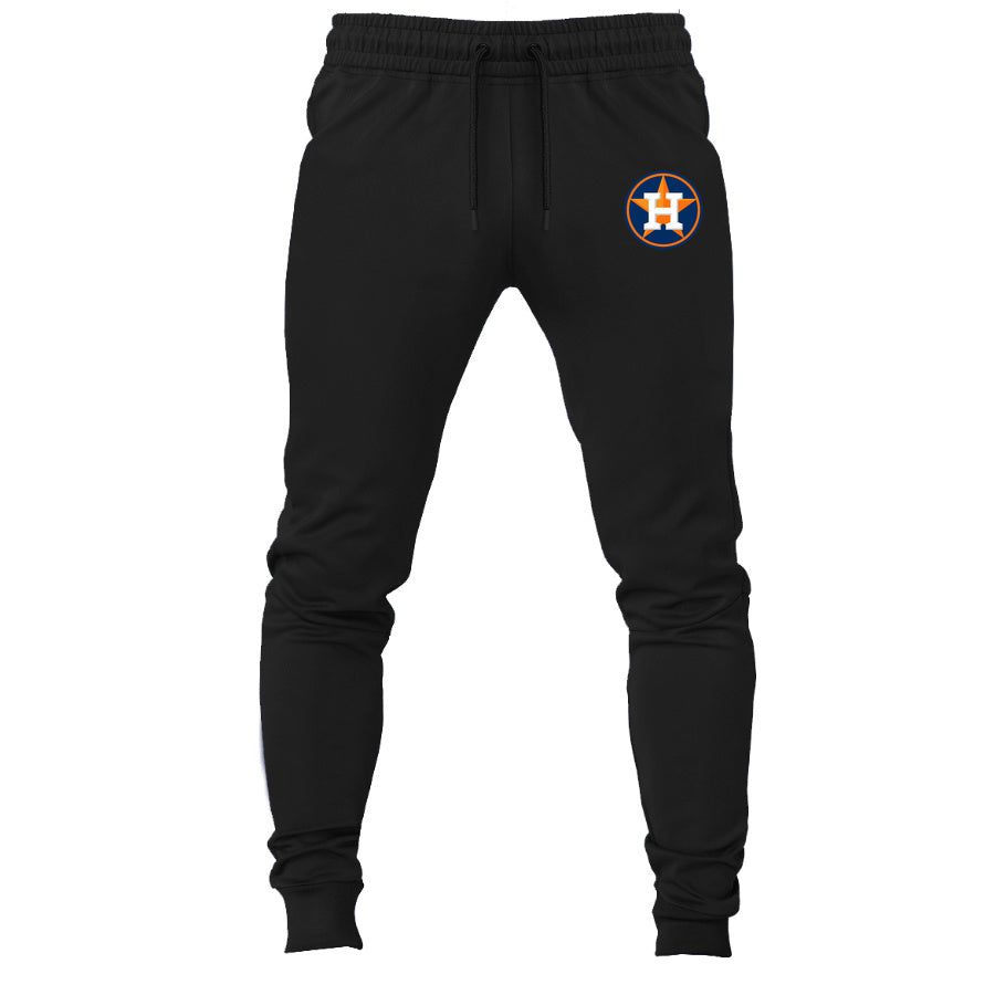 Houston Astros joggers sweatpants - Black