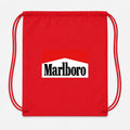 Marlboro Drawstring Bag - Red