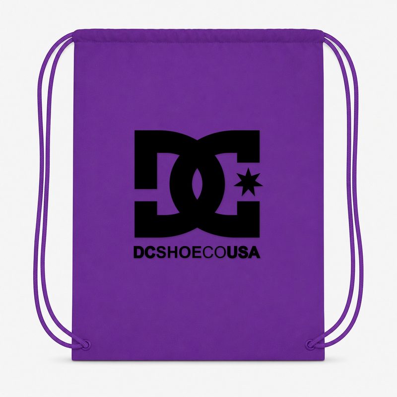 DC Drawstring Bag - Purple