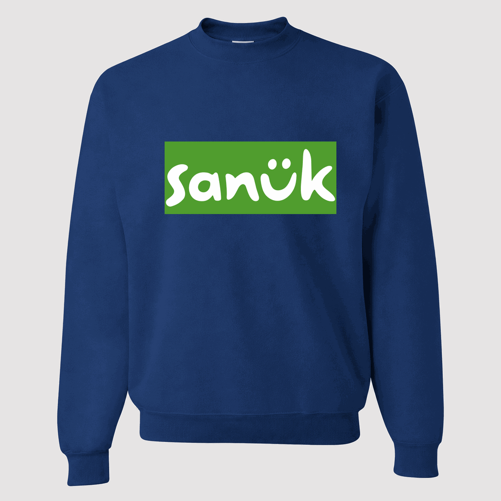 Men's Sanuk Crewneck Sweatshirt - Blue