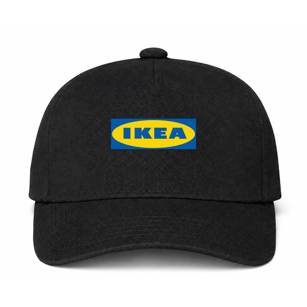 IKEA Logo Black Dad Baseball Cap Hat