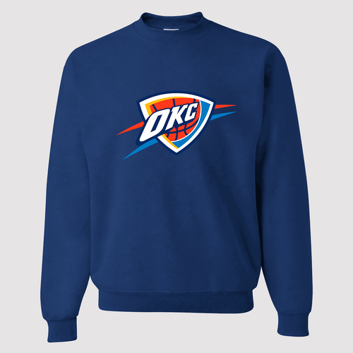 Men's Oklahoma City Thunder Crewneck Sweatshirt