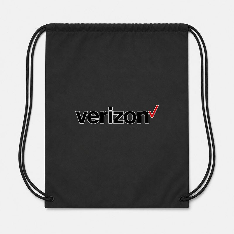 Verizon Drawstring Bag - Black