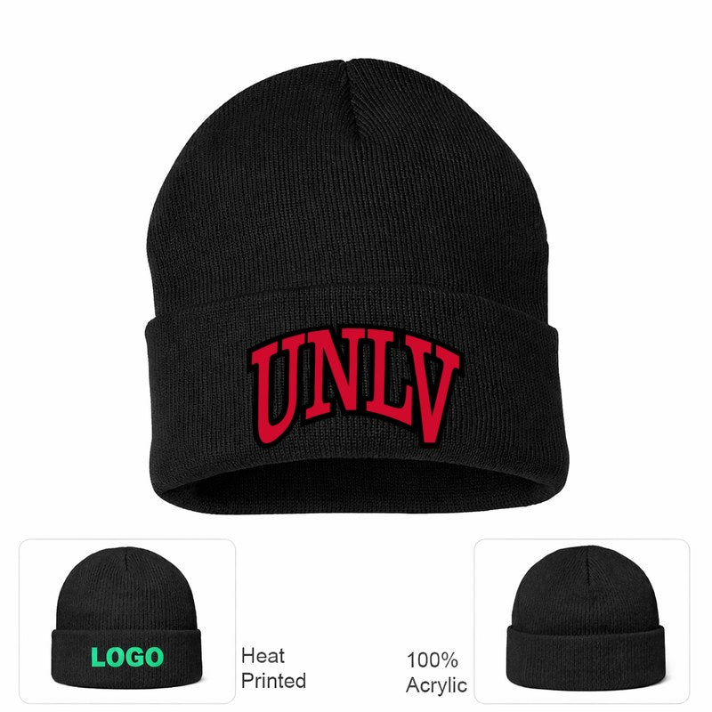 UNLV Rebels Black Beanie Hat