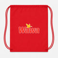 Wawa Gas Station Drawstring Bag - Red