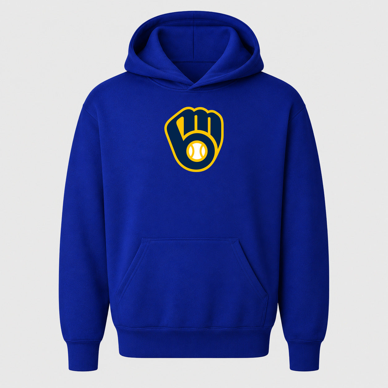Youth Milwaukee Brewers Pullover Hoodie - Royal Blue