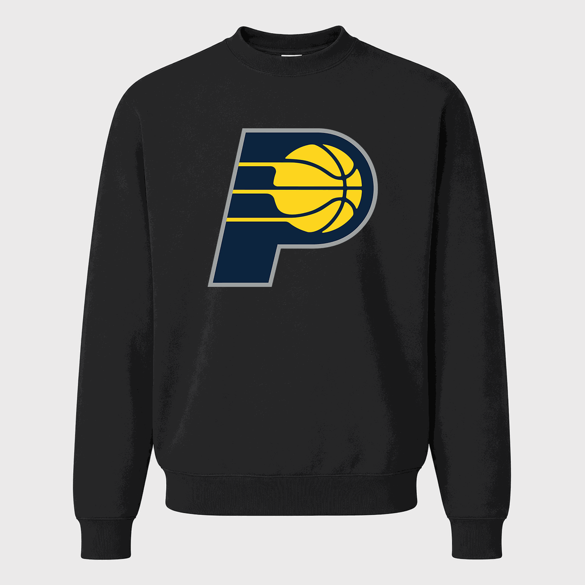 Men's Indiana Pacers Crewneck Sweatshirt - Black