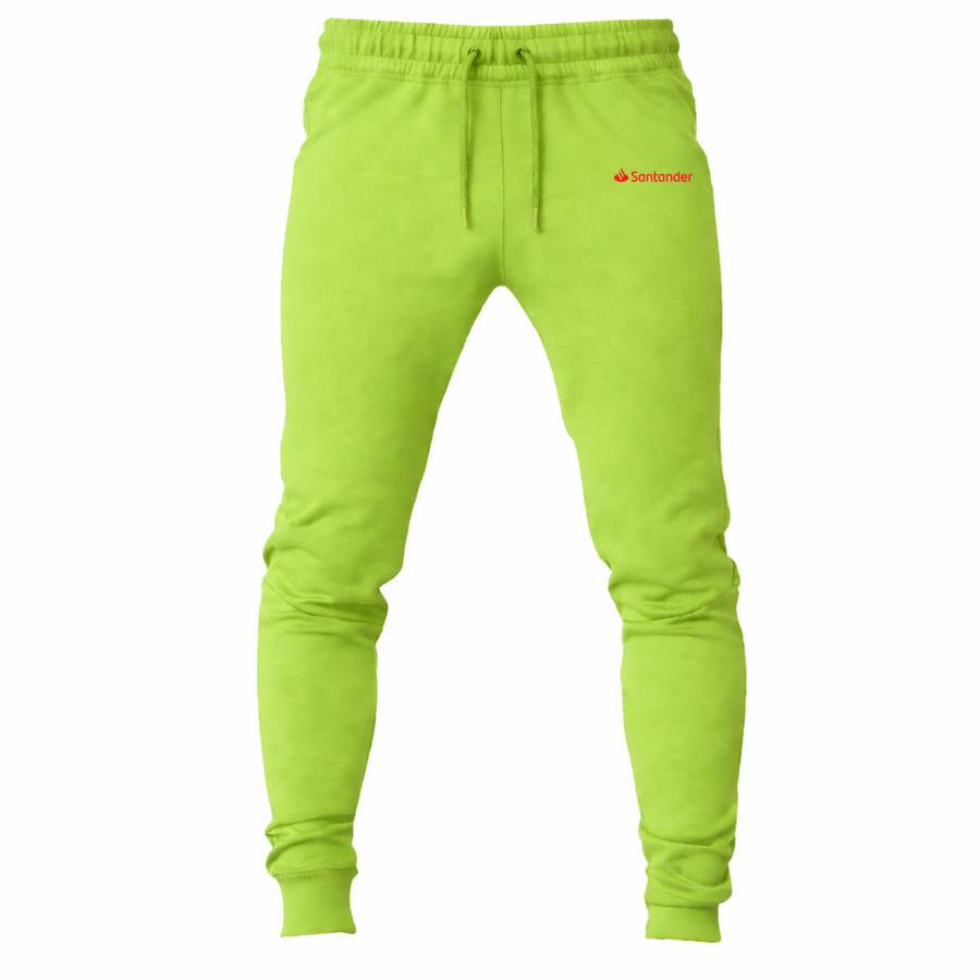 Santander joggers sweatpants - Lime Green
