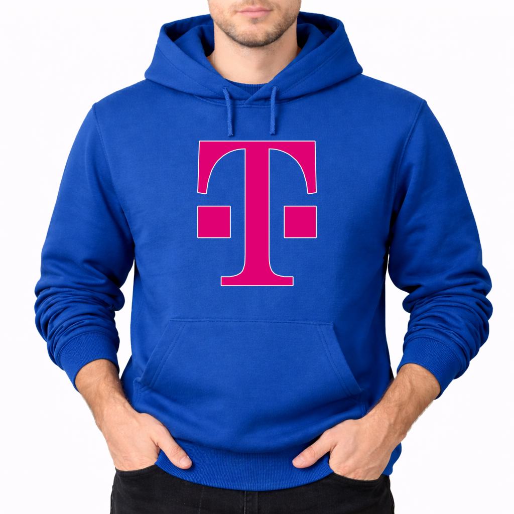Men's T Mobile Pullover Hoodie - Blue