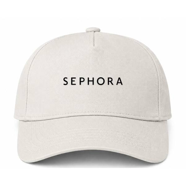 Sephora Logo Beige Dad Baseball Cap Hat