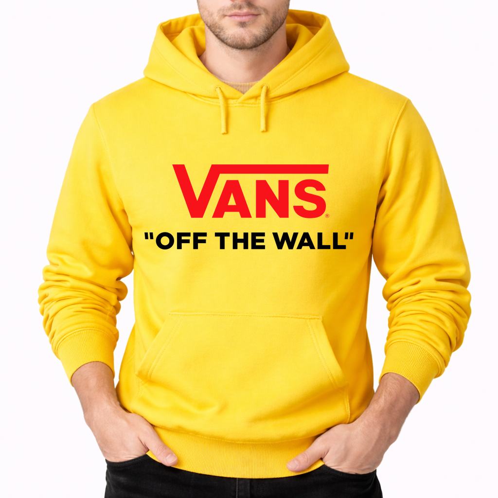 Men's Vans Pullover Hoodie - Yellow