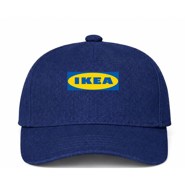 IKEA Logo Navy Dad Baseball Cap Hat