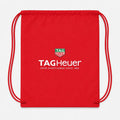 TAG Heuer White Drawstring Bag - Red