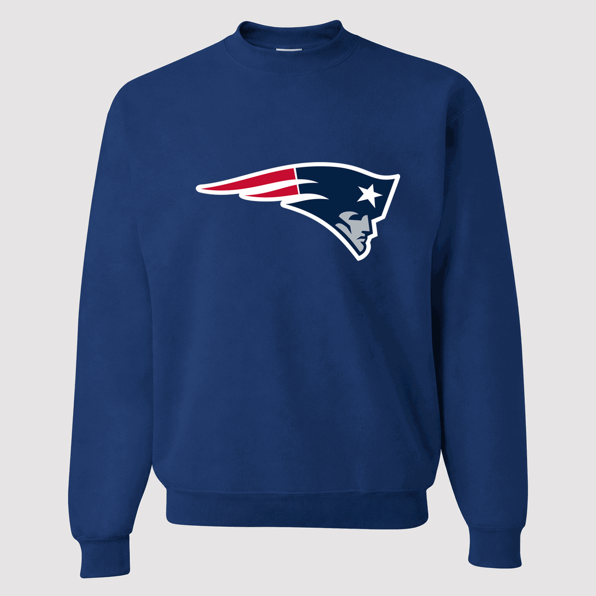 Men's New England Patriots Crewneck Sweatshirt - Blue