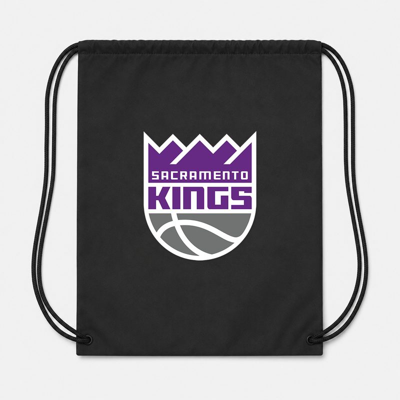 Sacramento Kings Drawstring Bag - Black