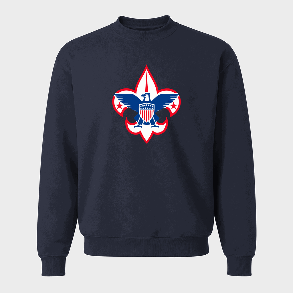 Men's Boy Scouts of America Crewneck Sweatshirt - Navy