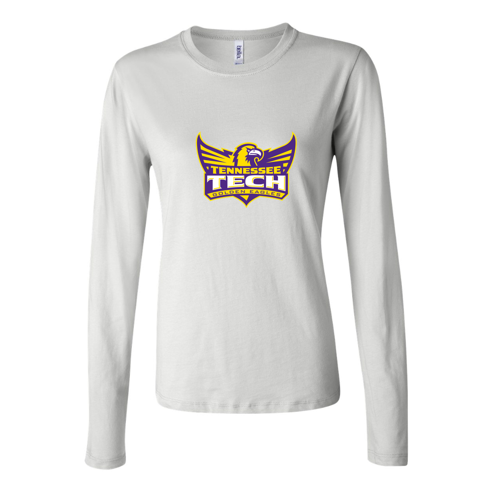 Women's Tennessee Tech Golden Eagles Long Sleeve T-Shirt - White