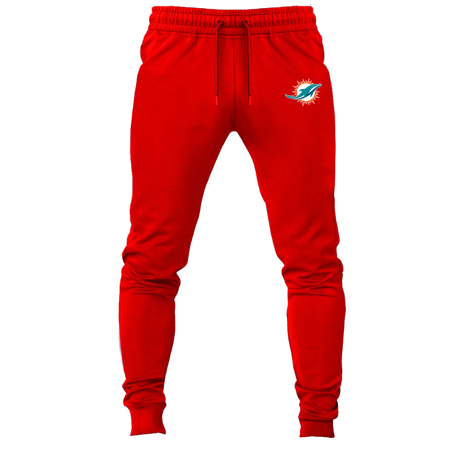 Miami Dolphins joggers sweatpants - Red
