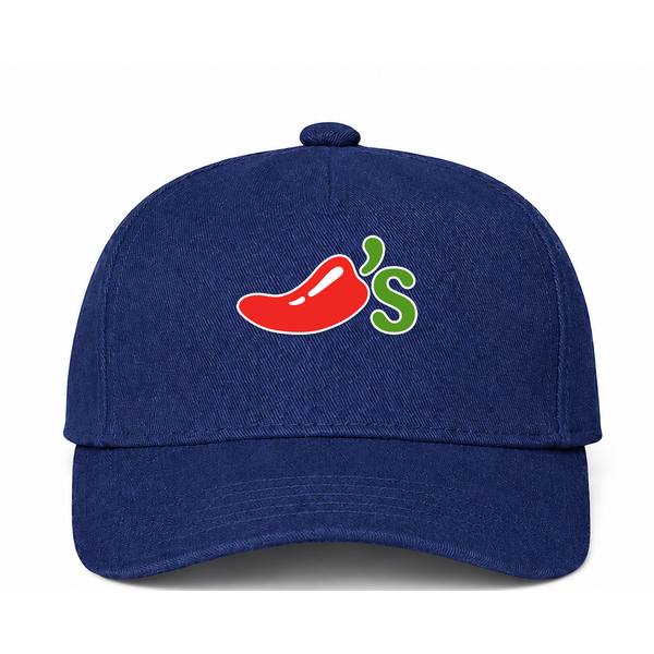 Chili's Logo Version 2 Navy Dad Baseball Cap Hat