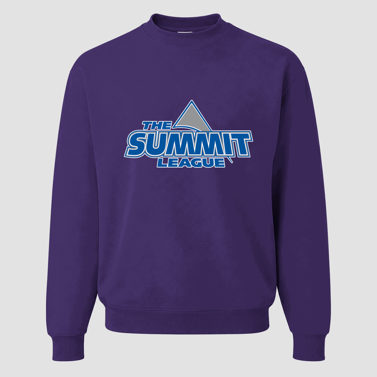 Men's The Summit League Crewneck Sweatshirt - Purple